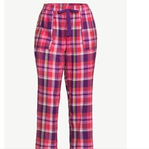 Joyspun Women's Print Flannel Sleep Pants